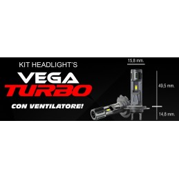 Kit Led Vega Turbo H7 H18